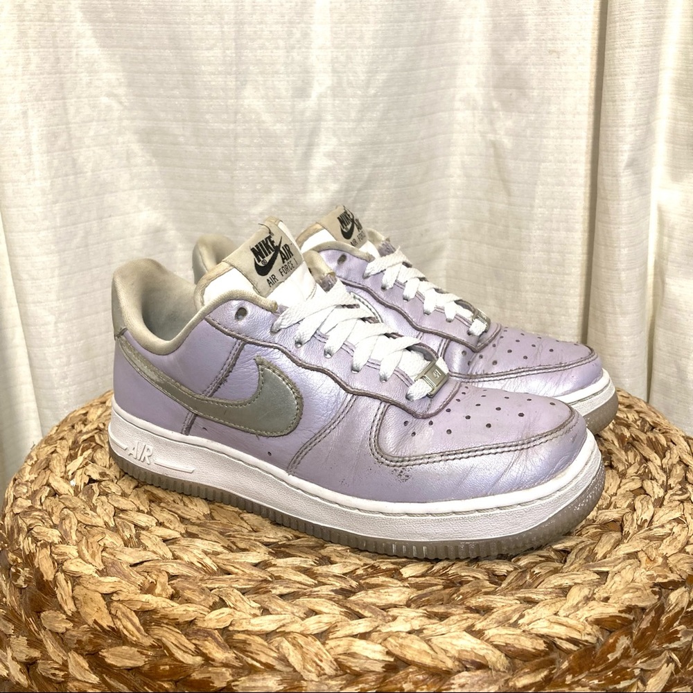 Nike Air Force 1 purple white low women’s 6.5